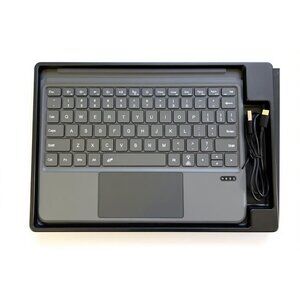Wireless Backlit Keyboard For Surface Go/Go2/Go3/Go4 QWERTY Magnetic Grey With U